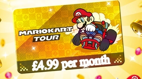 Mario Kart Tour has £4.99 monthly subscription option