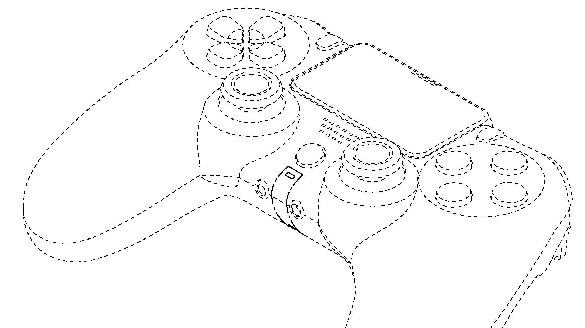 This DualShock 5 patent hints at larger triggers and no light bar for Sony's next-gen controller