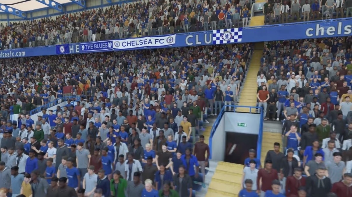 Sky will broadcast crowd noises from FIFA when the Premier League returns