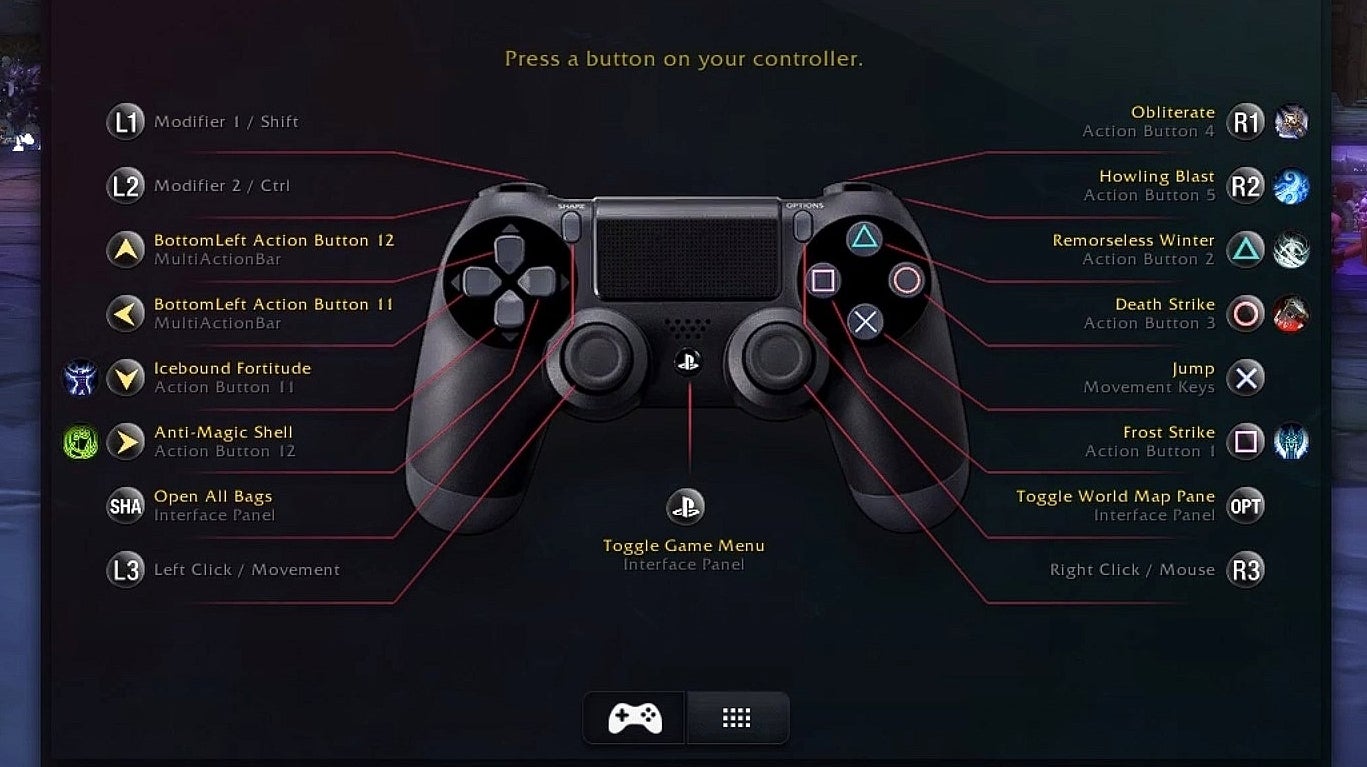 Blizzard explains what's going on with controller support in World of Warcraft: Shadowlands