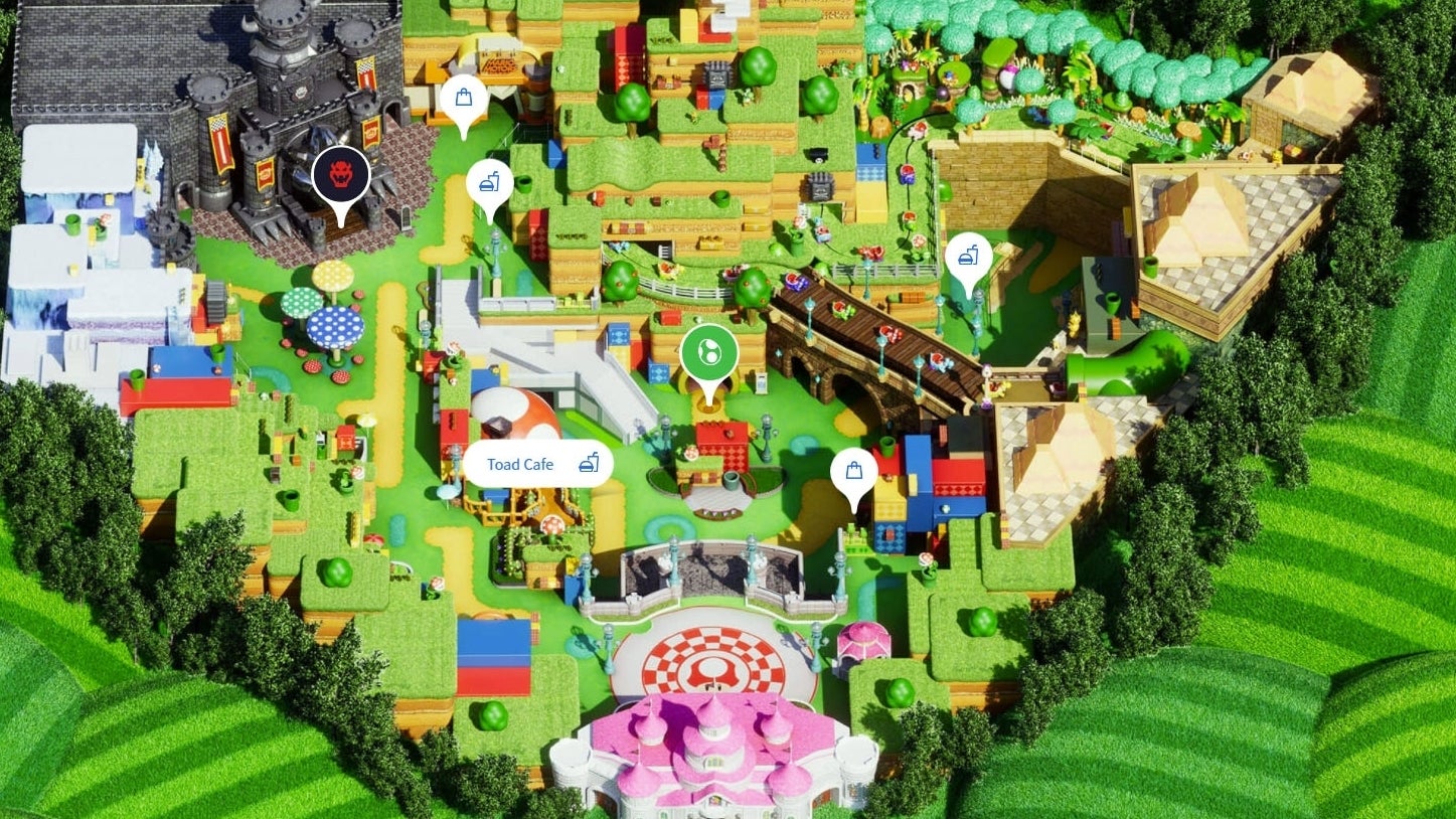 Super Nintendo World website launches virtual flythrough