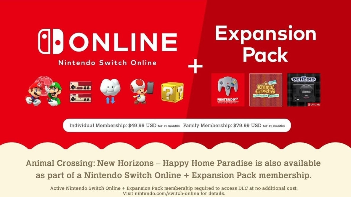Nintendo's Switch Online + Expansion Pack trailer is now its most downvoted video ever