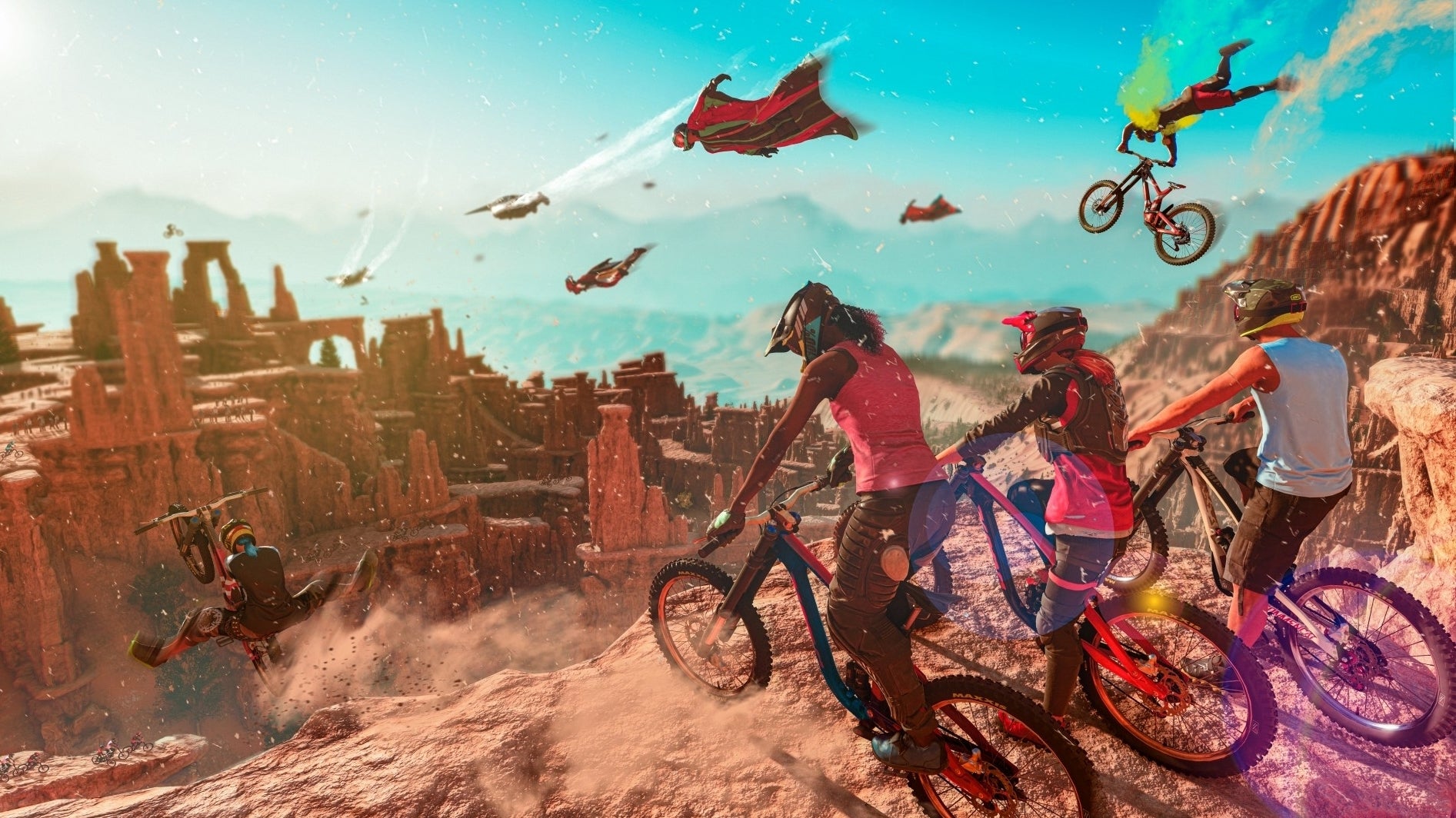 Riders Republic review - lumpy and loveable extreme sports playground