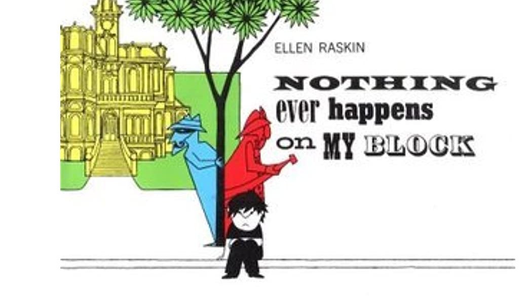 Off Topic: Ellen Raskin's picture books are as rich as her novels