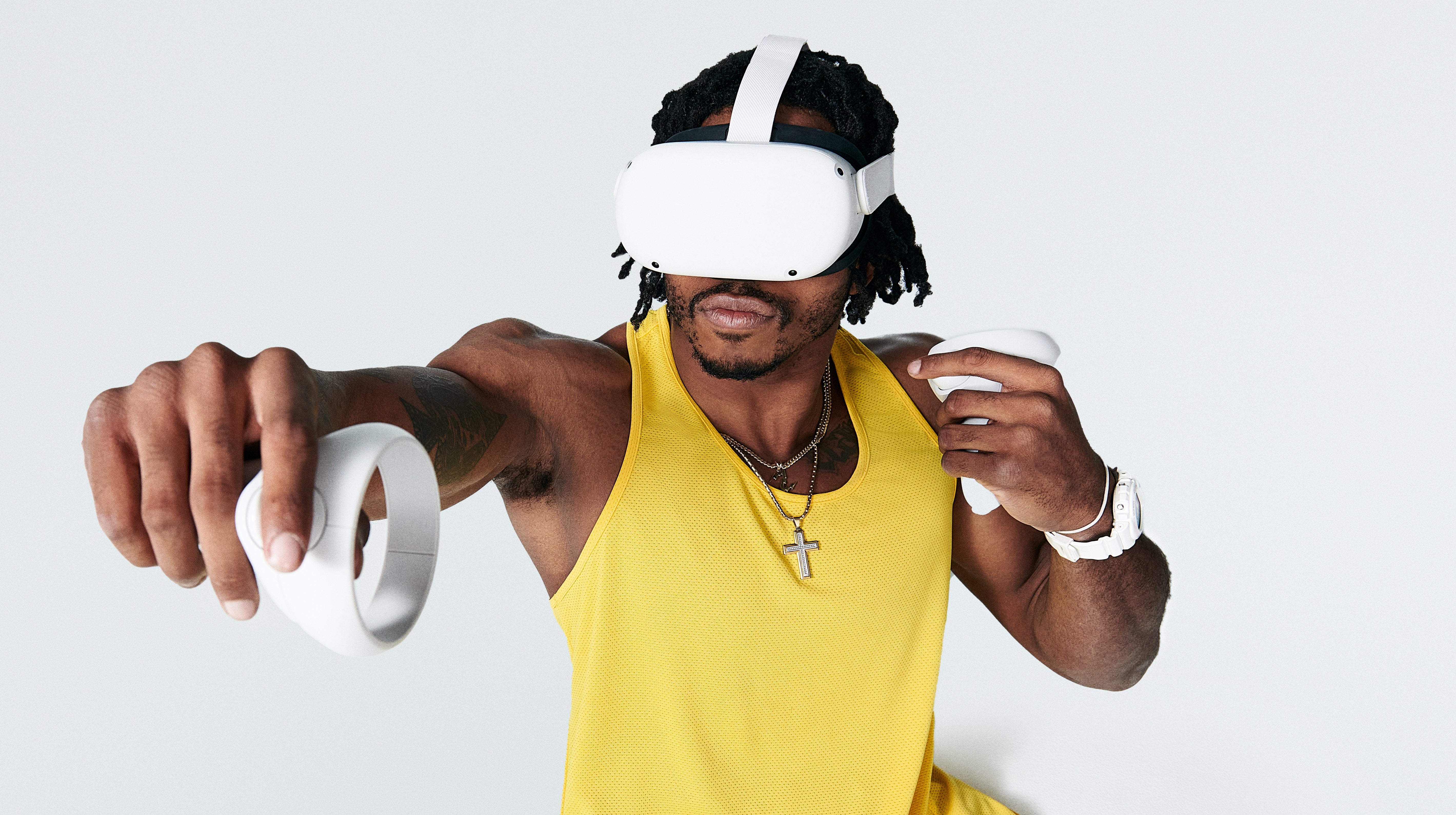 VR fitness game partners with Olympic hopeful Zion Clark