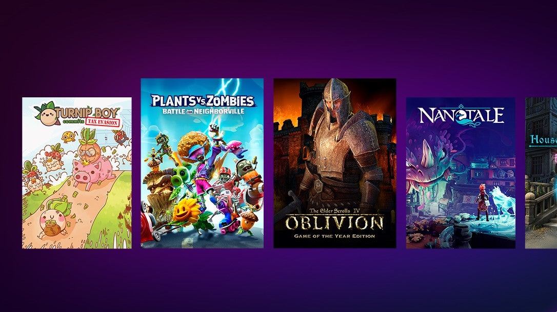 The Elder Scrolls IV: Oblivion - Game of the Year Edition Deluxe headlines April's Prime Gaming lineup