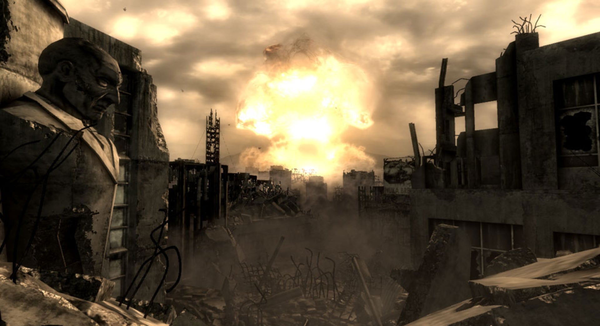 Did aliens drop the first nuke in Fallout's great war? The game's co-creator reveals all