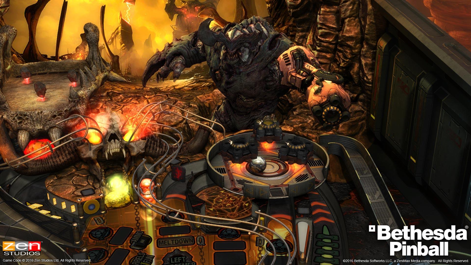 Fallout, Doom, Skyrim are getting Zen Pinball tables