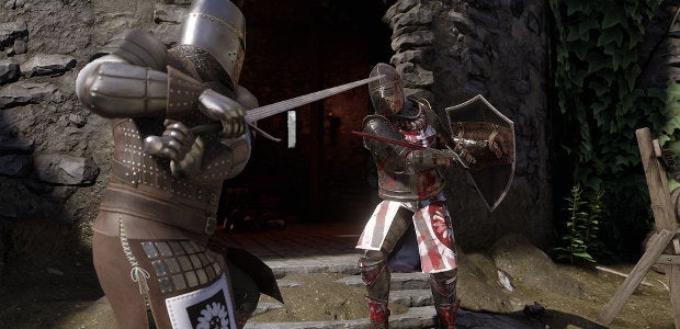 See the swish swordfighting of meleefest Mordhau