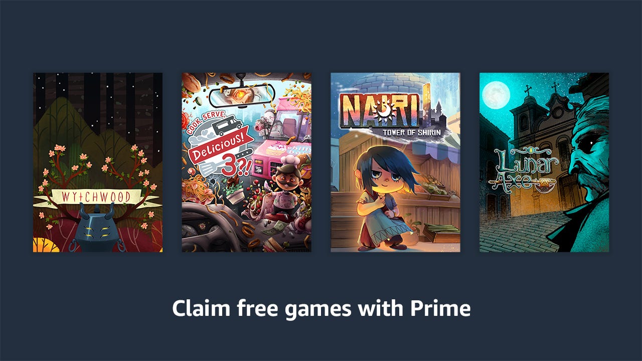Amazon announces free Prime Gaming titles for July