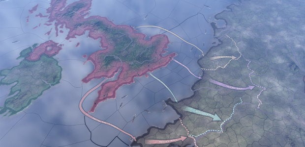 Hearts Of Iron IV Dev Vid Attacks By Land, Sea, And Air