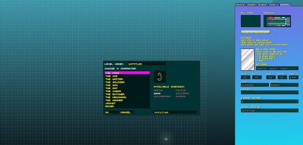 Hotline Miami 2 level editor in beta