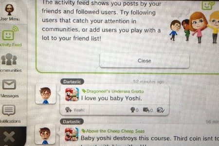 The Miiverse is a cross between Twitter, Facebook and Gamefaqs