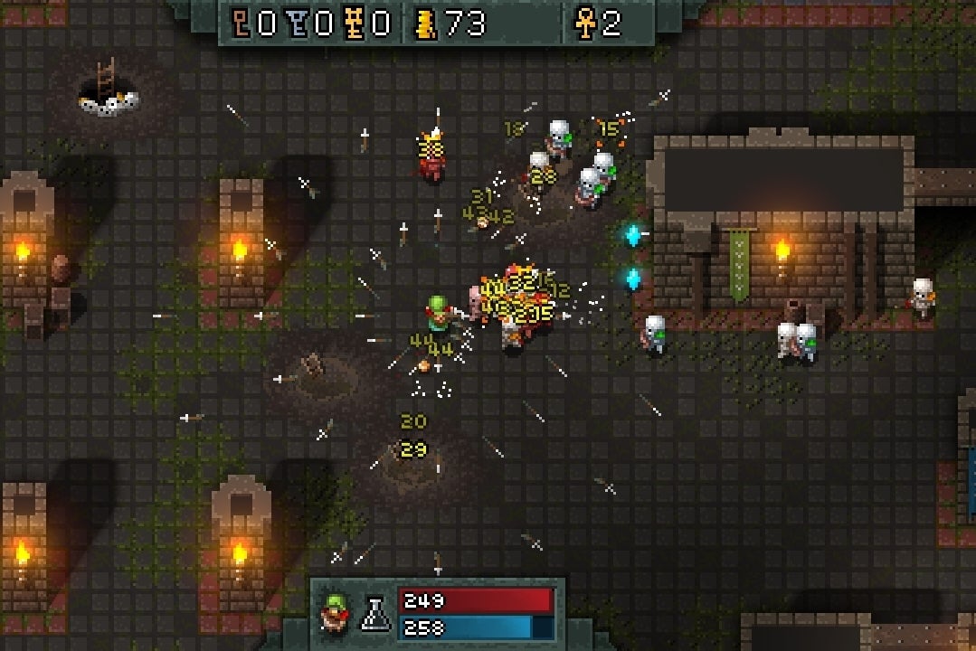 Four-player co-op action RPG Hammerwatch throws down the Gauntlet on Steam Greenlight