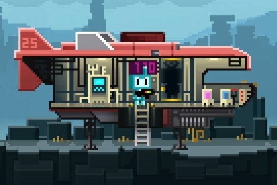 A.N.N.E. is a metroidvania, shmup and physics-based puzzler hybrid on Kickstarter