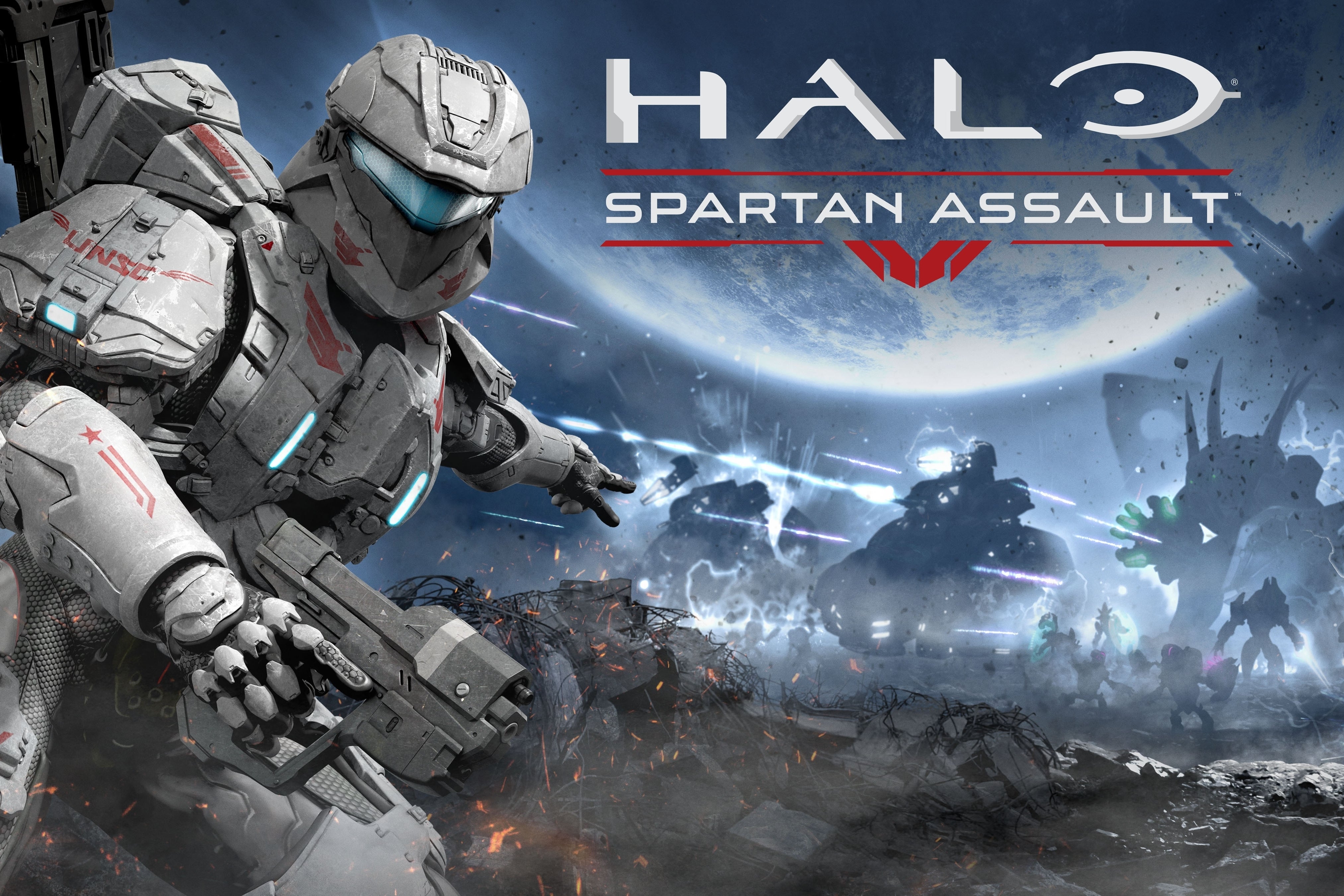 Halo: Spartan Assault is a top-down twin-stick shooter for Windows 8 devices