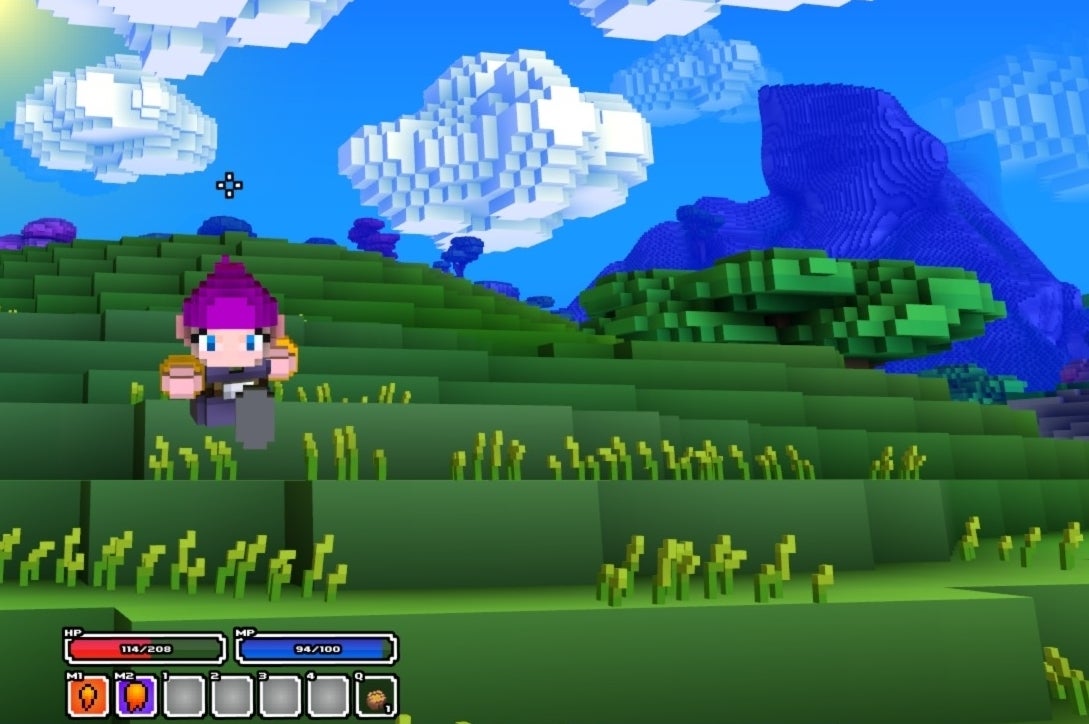 Watch us play Cube World from 5pm BST