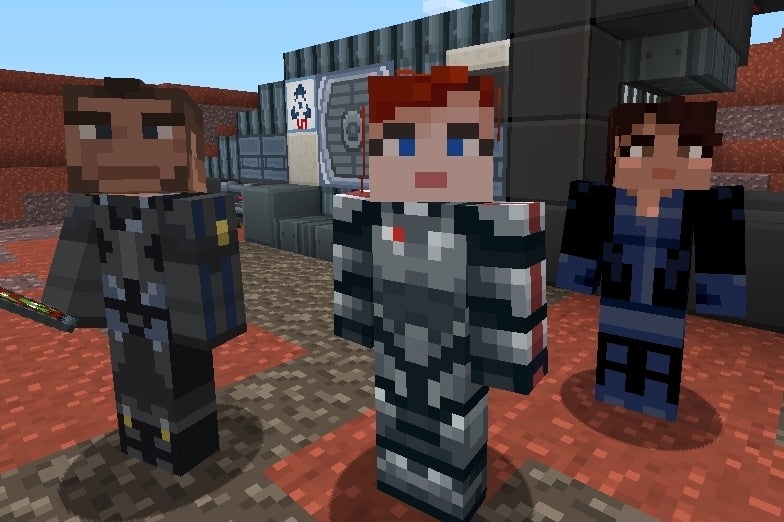 Minecraft: Mass Effect mash-up DLC arrives tomorrow