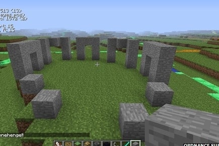 Ordnance Survey maps Britain in Minecraft