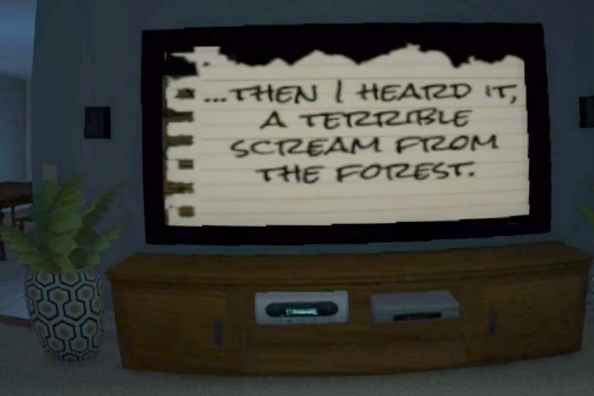 A horror game within an Oculus Rift game?