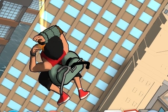 This is Energy Hook, one of the first Xbox One indie games