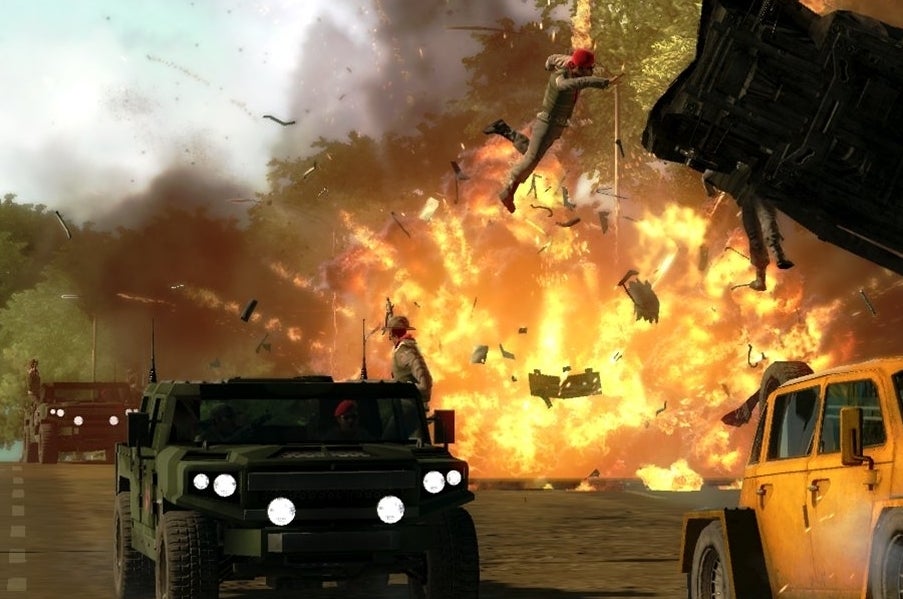 Watch us play Just Cause 2's multiplayer mod from 5pm GMT