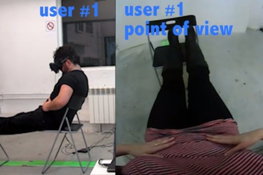 Watch Oculus Rift let people virtually swap bodies, genders
