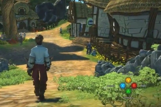 Fable opening recreated with Project Spark
