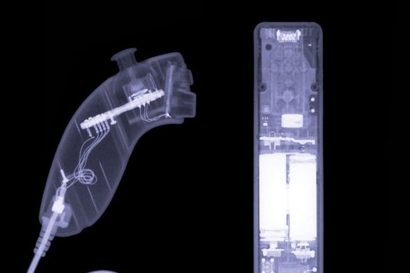 X-rayed games consoles are art, look