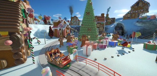 Scream if you wanna ho ho ho faster in Planet Coaster