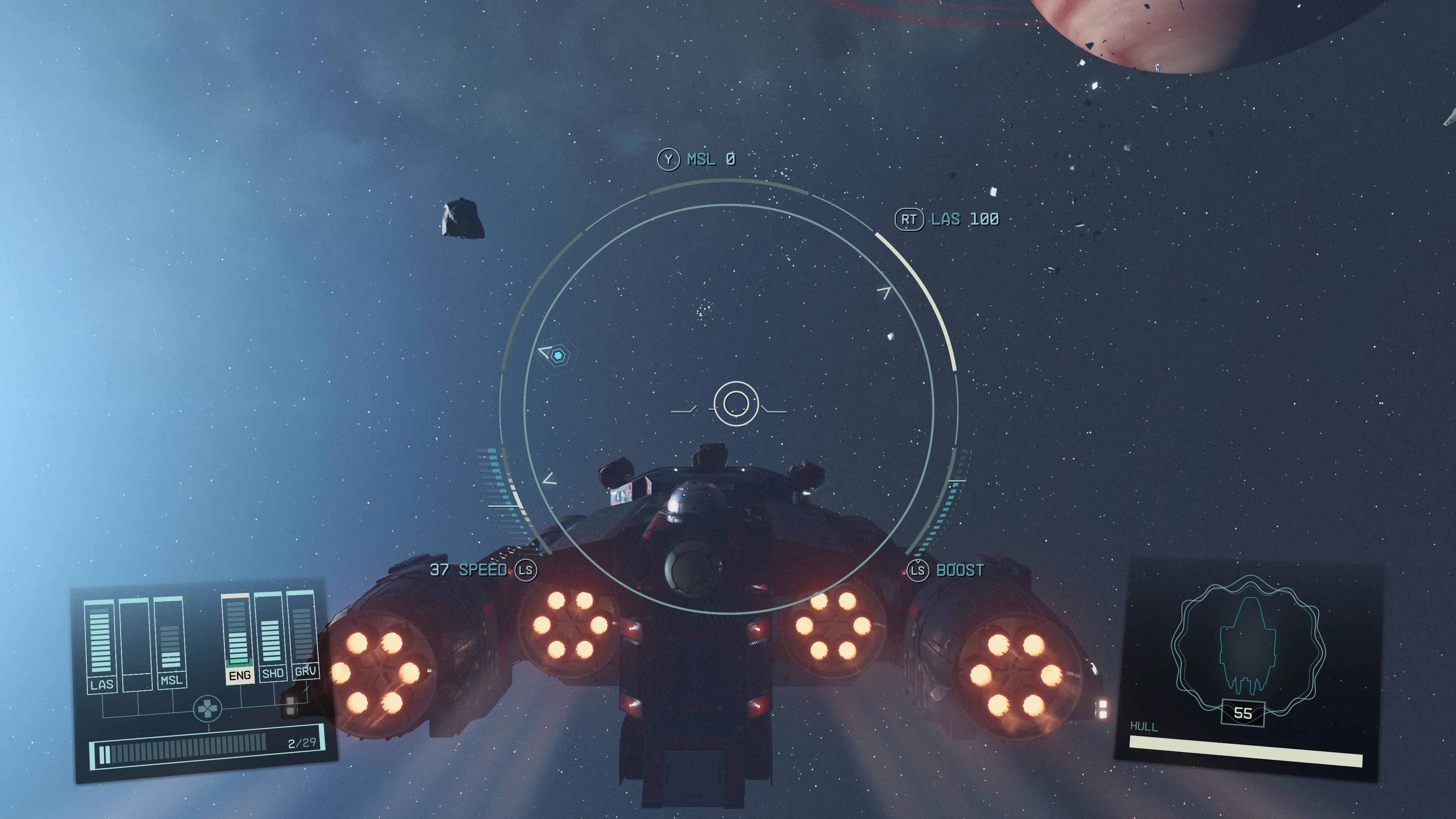Starfield players are being haunted by asteroids