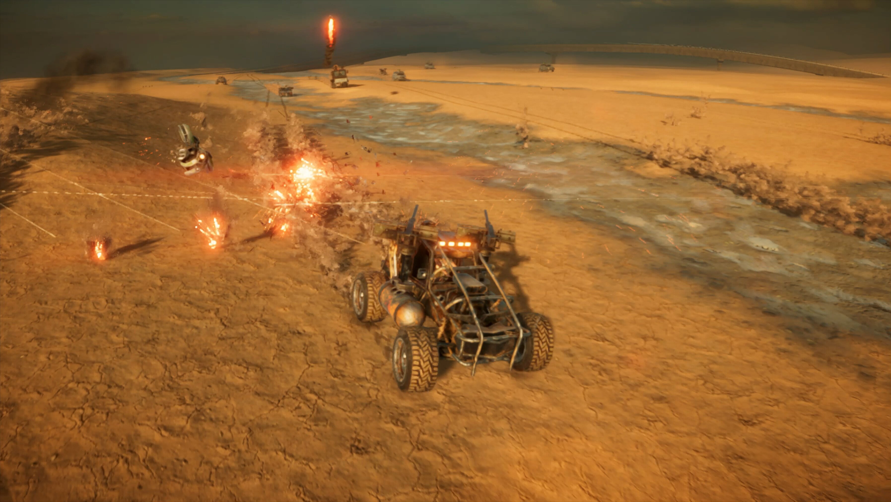 Drivers Of The Apocalypse combines Mad Max with the vehicle-grappling of Just Cause