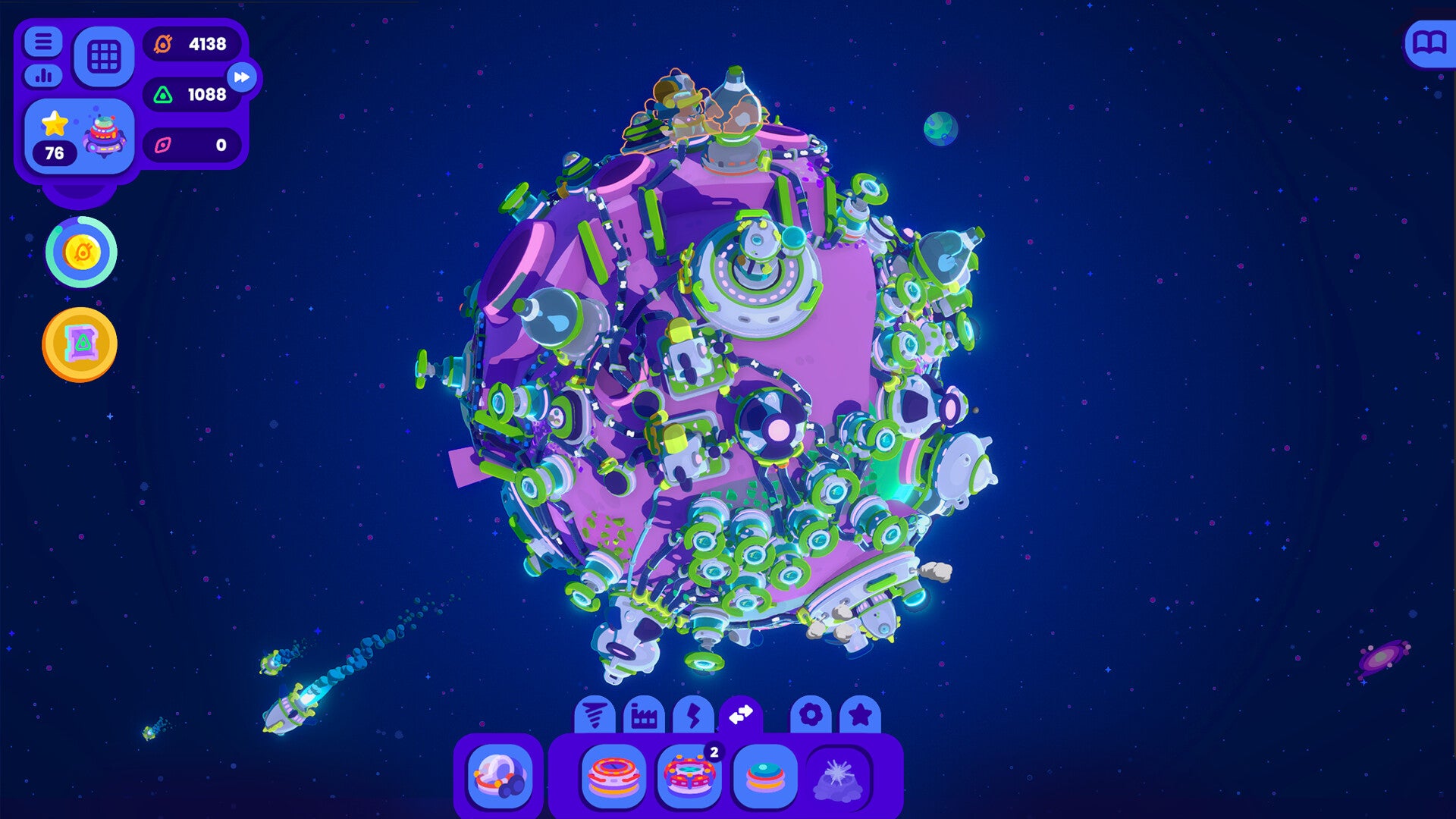 The Dorfromantik devs are back with Star Birds, an enchanting asteroid factory game that's out now in early access