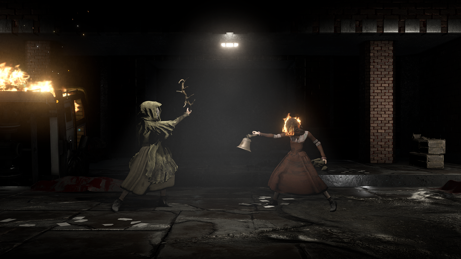 Withering Rooms is a haunted house action-RPG with notes of Bloodborne and American McGee's Alice