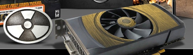 Duke Nukem Forever's Fully Loaded package includes a GTX 560