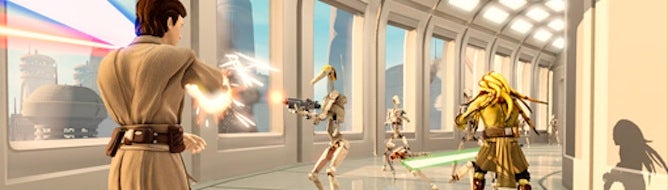 Star Wars Kinect - Off-screen video from MS Play Day