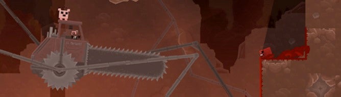 Super Meat Boy once included World of Goo, Bit.Trip characters