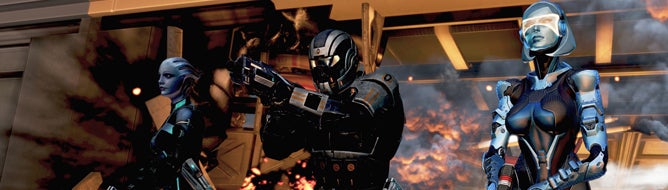 Mass Effect 3 Alternate Appearance Pack plays dress ups