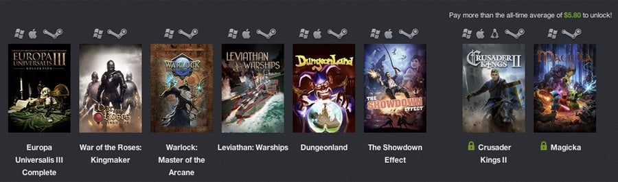 Paradox offers hefty Humble Weekly Bundle