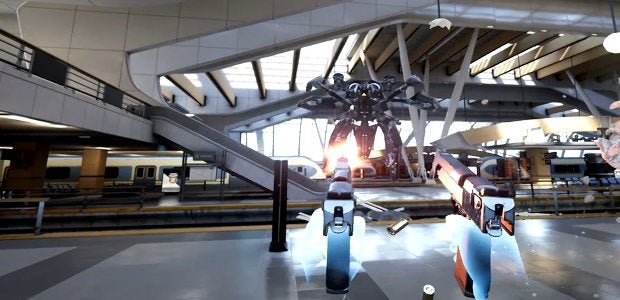 Bullet Train: Epic's New VR FPS Demo