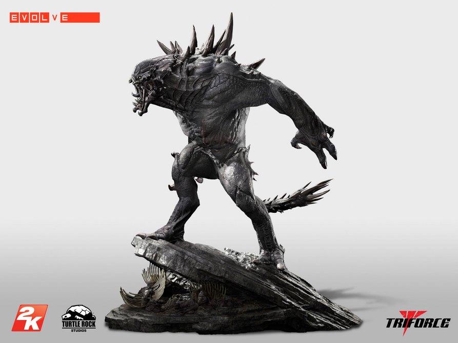 Evolve is getting a $750 collectible statue