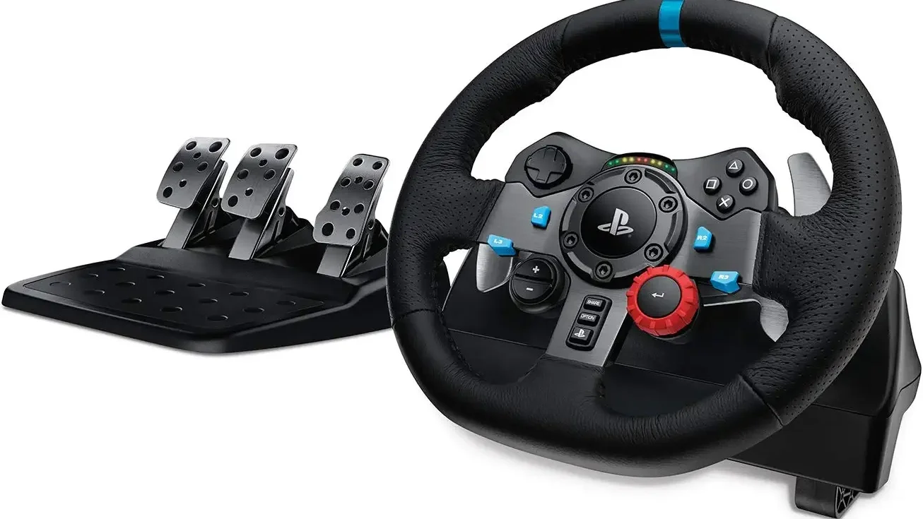 Pick up one of the best entry-level racing wheels, the Logitech G29, for £189
