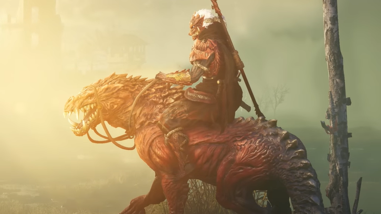 Terrify medieval peasants by riding a Monster Hunter mount in Assassin’s Creed: Valhalla