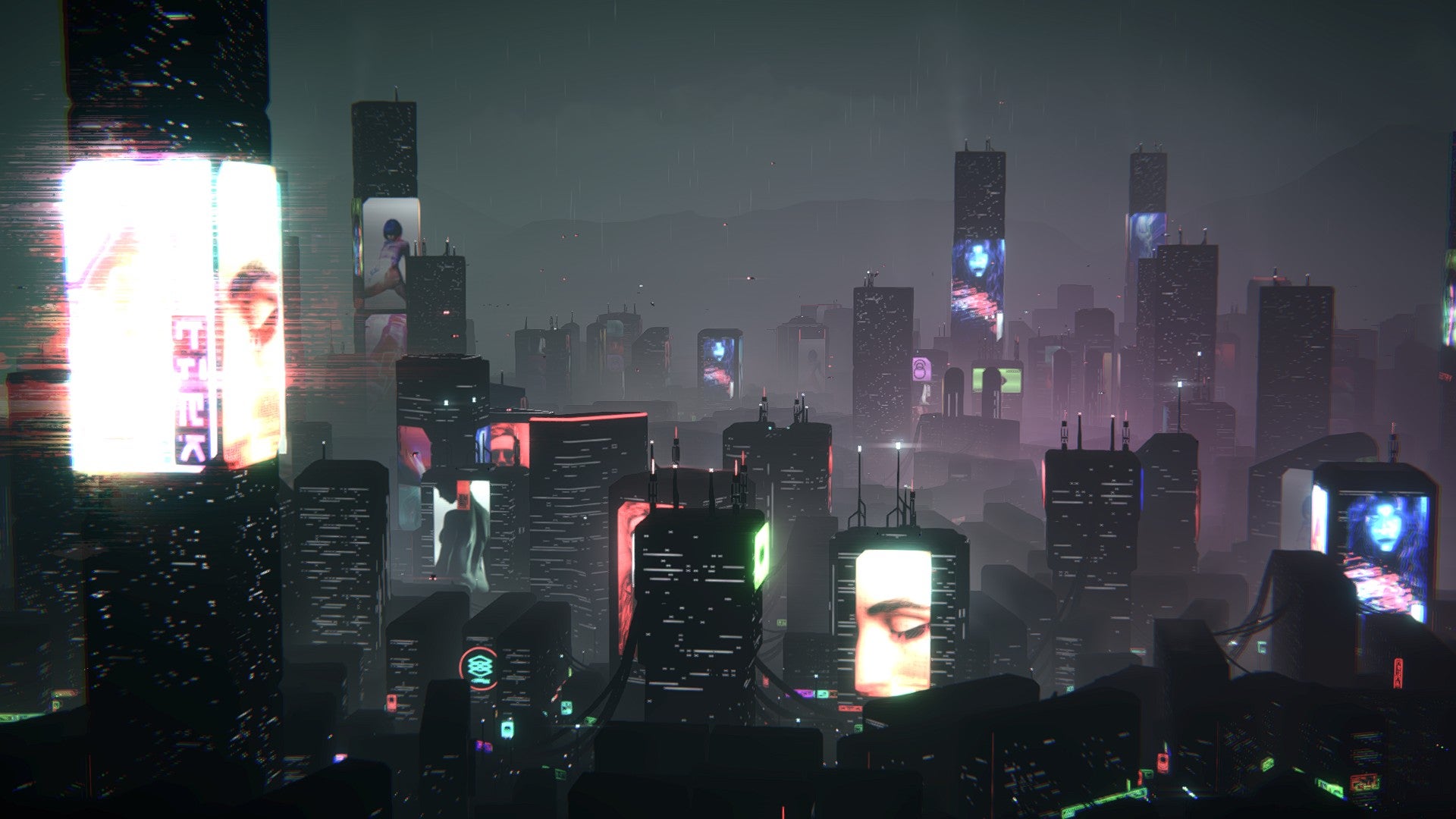 Make the Night City of your dreams with this cyberpunk city sandbox builder