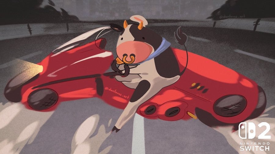 The Moo Moo Meadows cow is the true star of Nintendo's Switch 2 Direct