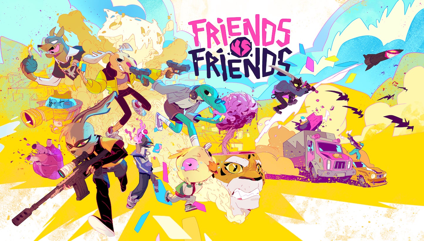 Chaotic deckbuilding FPS Friends Vs Friends comes out later this month