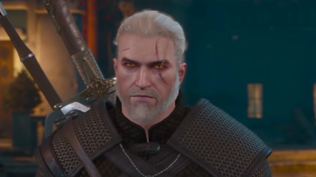 Geralt of town, that was definitely Doug Cockle's white-haired monster hunter in The Witcher 4's reveal trailer