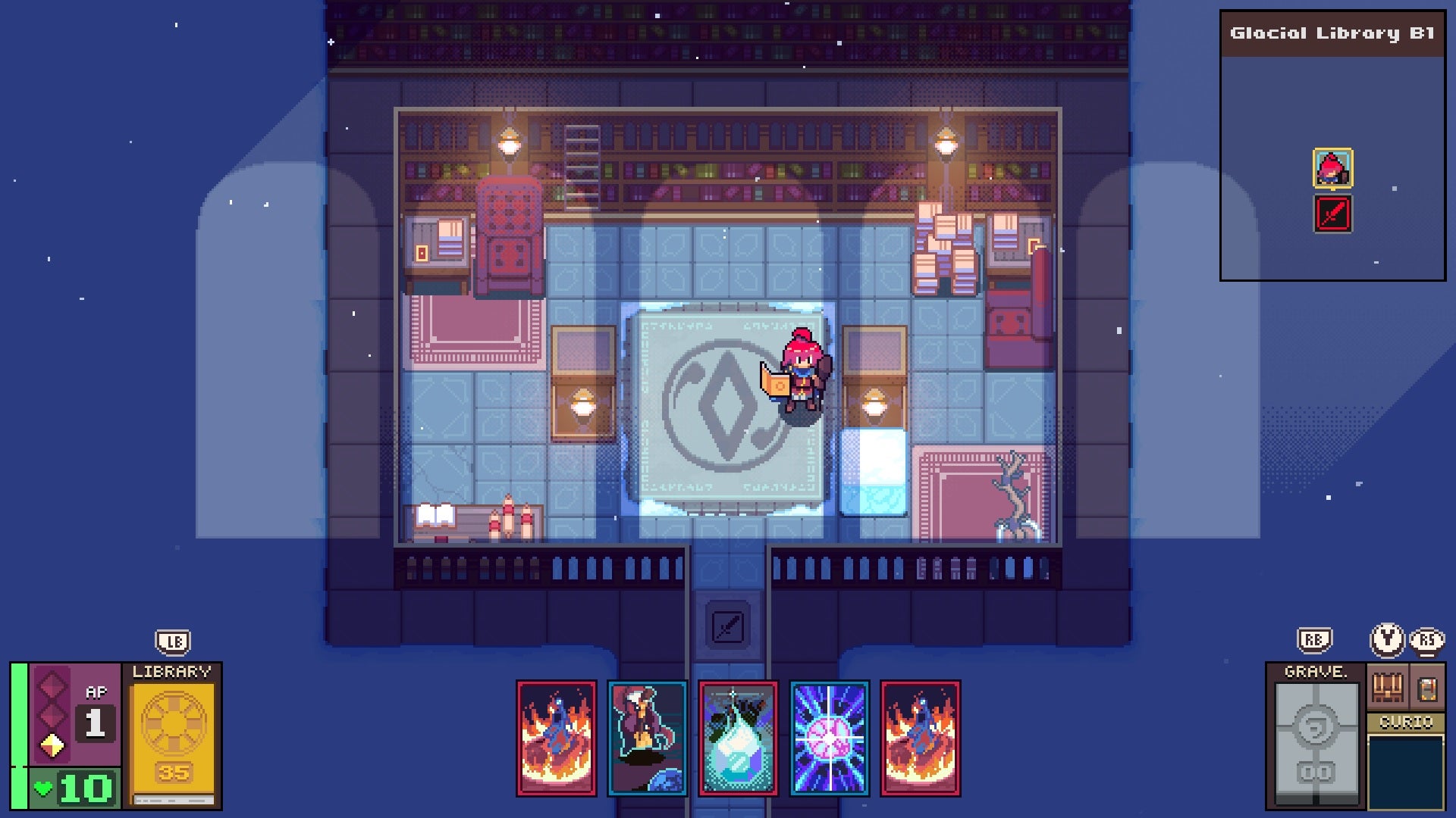 Dungeon Drafters is a neat turn-based tactics game and includes my new favourite library