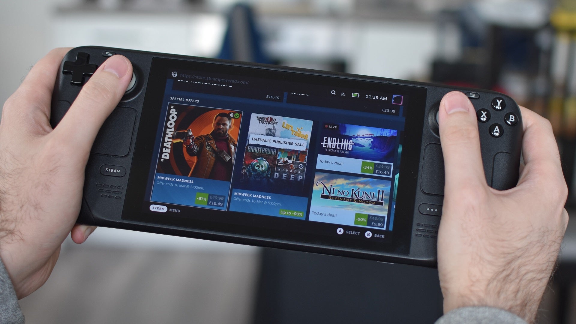 The Steam Deck goes cheap: Steam Spring Sale includes "one-time deal" discounts on the handheld