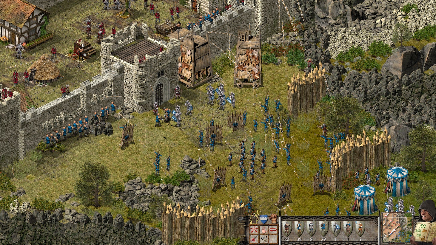 Castle-building RTS Stronghold returning with new campaign in this year's remaster